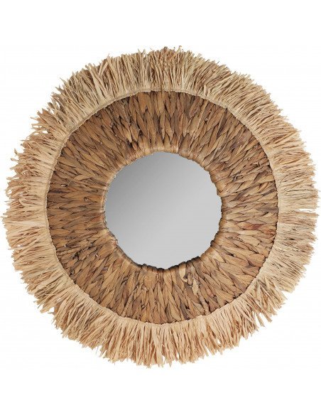 Miroir Mural Style Boho Naturel