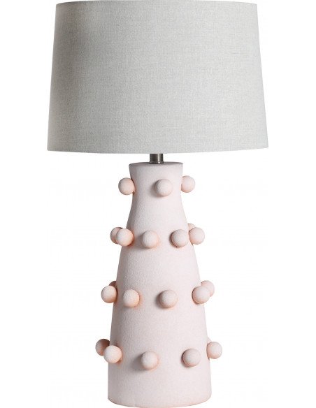Lampe Judith déco provençale rose