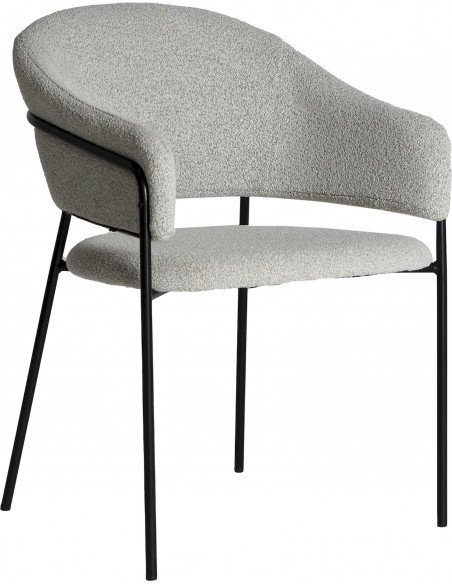 Chaise vintage Bikal tissu polyester