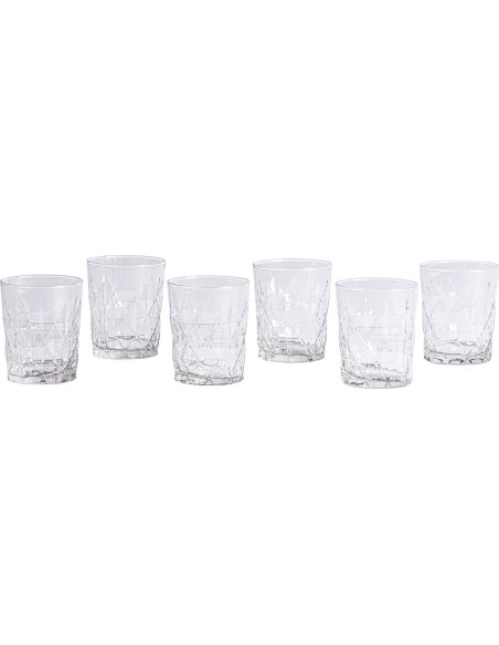 Verre cristal style classique