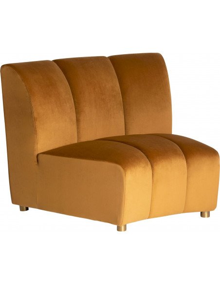 Élégance Modulable: Canapé Shul en Velours