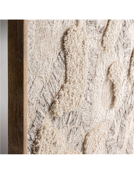 Toile Design Bram en Bois