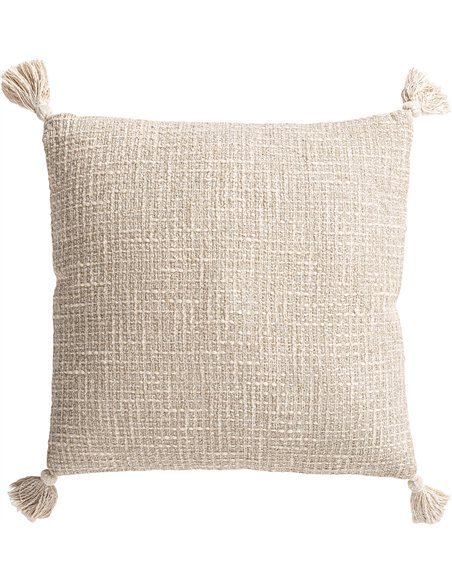 Coussin Ander tissu provençal beige