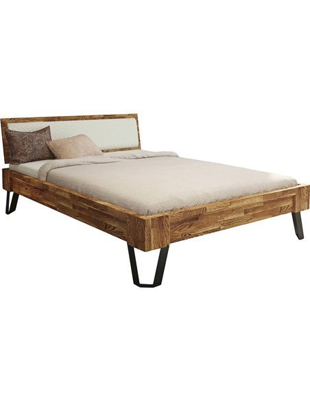 Lit en chêne ESPACIO style loft