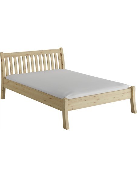 Lit Tonja pin massif esthétique Olivia Living