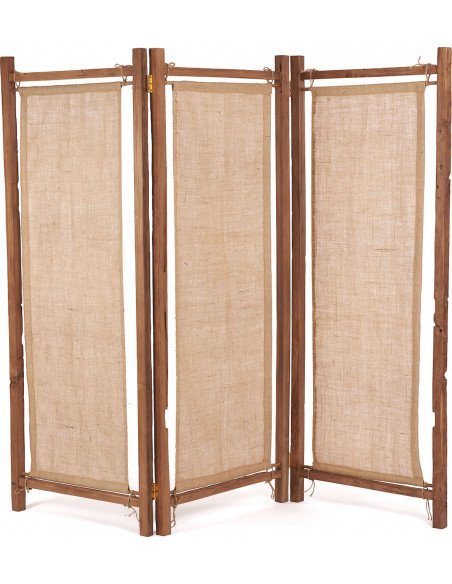 Paravent Zenbu en Teck Recyclé Bazar Bizar