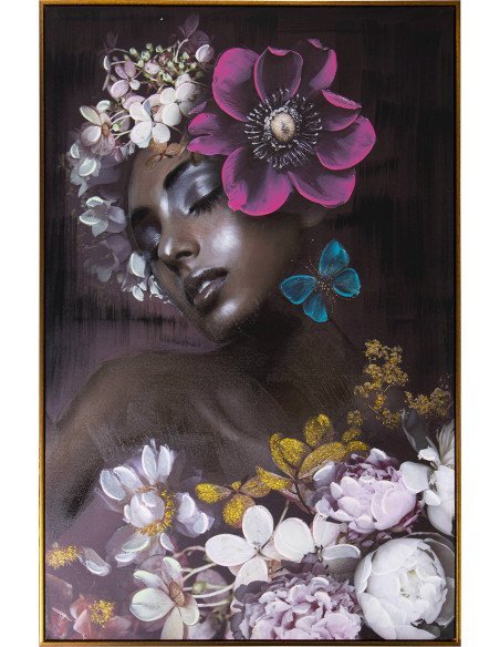 Décoration murale femme africaine