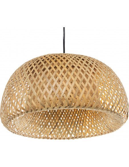 Lampe suspendue en bambou design