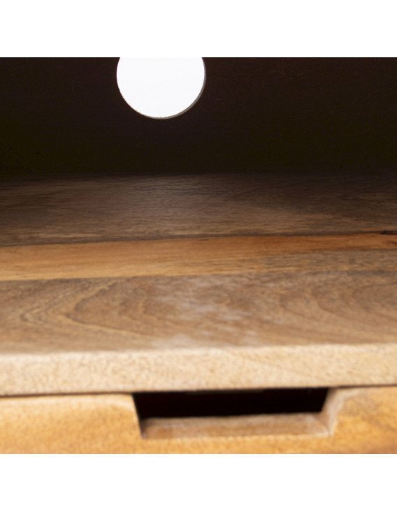 Meuble de rangement télé avec tiroirs en bois