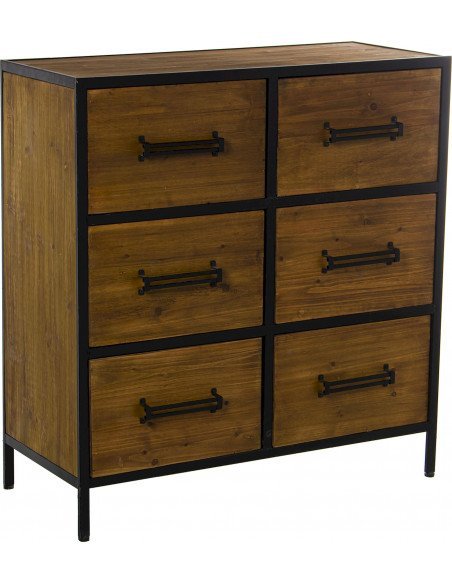 Meuble rangement bois