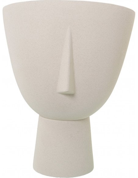 Image vase céramique beige