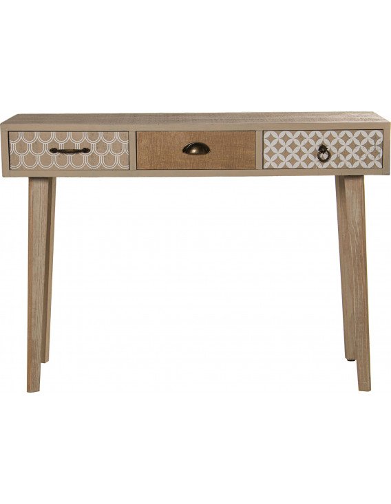 Table console Life Like en bois