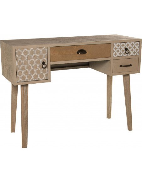 Console en bois décorative