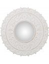 Miroir bois blanc