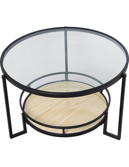 Table métal et bois design moderne