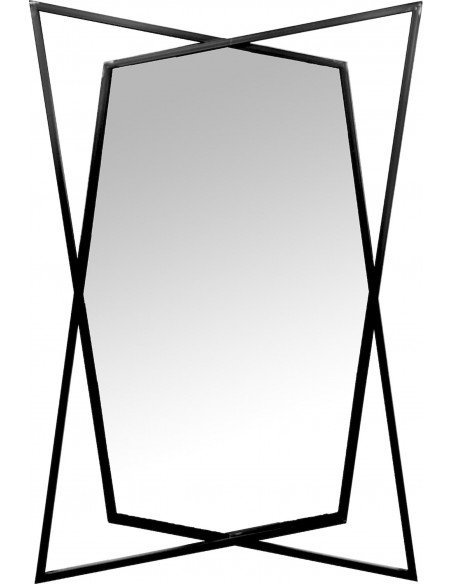 Miroir noir design moderne