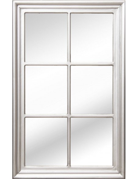 Miroir vertical en bois