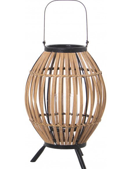 Photophore en rotin Life Like