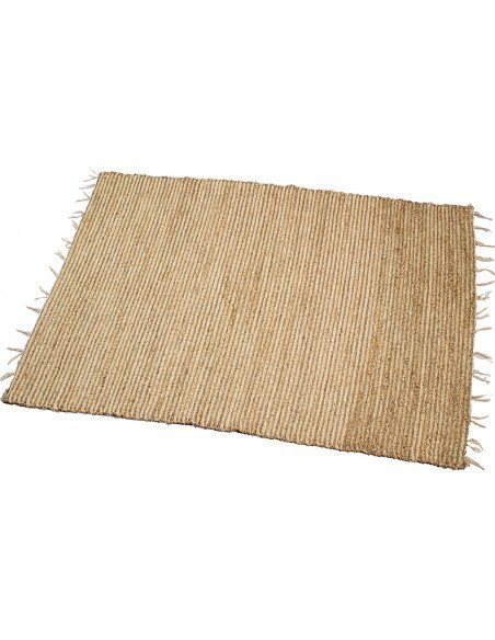 Tapis tressé élégant