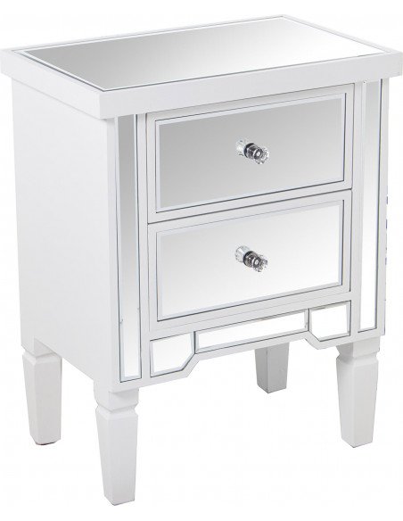 Table de nuit élégante en bois