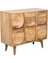 Meuble à tiroirs design bois