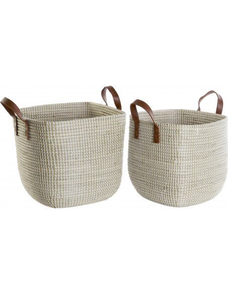 Panier en seagrass tressé