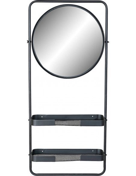 Miroir minimaliste noir