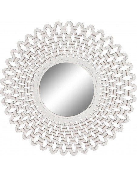 Miroir blanc déco