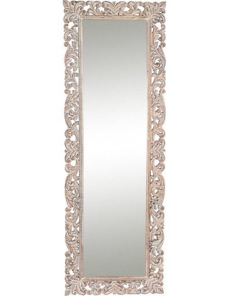 Miroir mango blanc