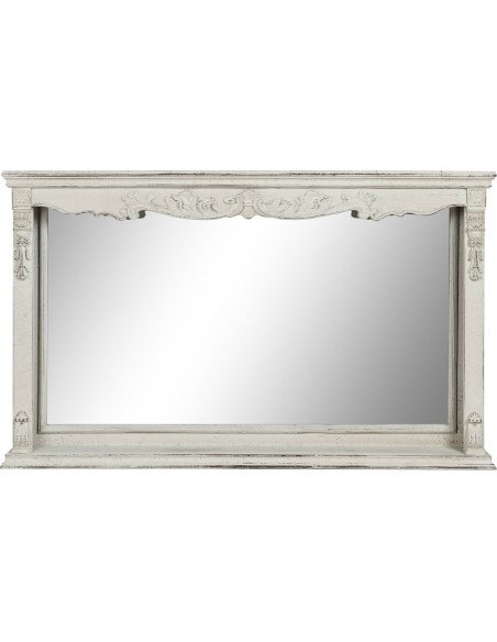 Miroir blanc décoratif