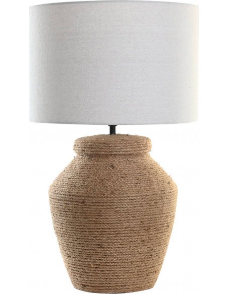 Lampe de table tressée