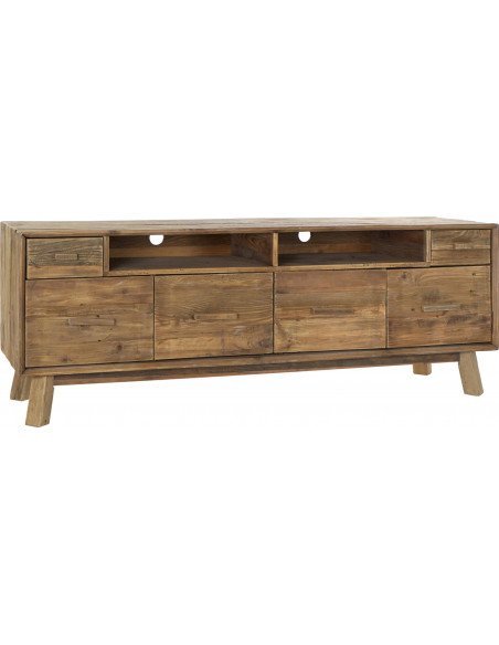 Meuble TV en pin naturel