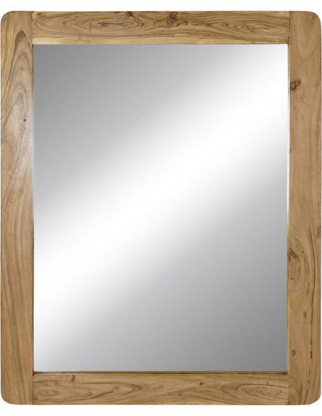 miroir acacia naturel