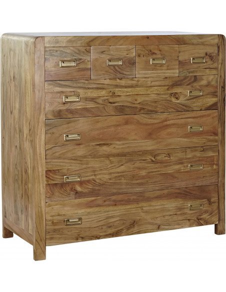 Commode acacia naturel