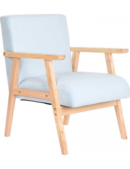 Fauteuil bleu ciel