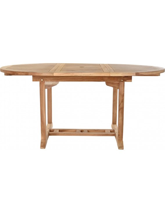 Table teck éco-responsable extérieur