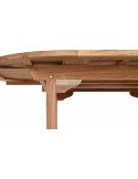 Chaises de jardin design en teck
