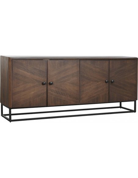 Buffet en bois foncé