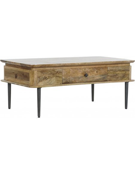 Table basse bois naturel