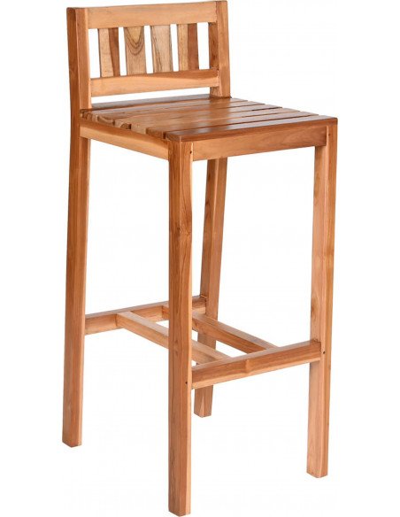 Tabouret en teck