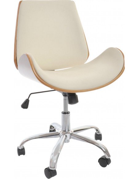 Chaise crème ajustable