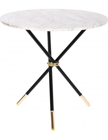 Table MDF effet marbre