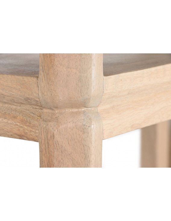 Support étagères bois