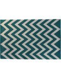 Tapis polyester chevron