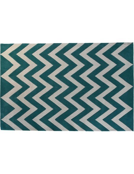Tapis polyester chevron