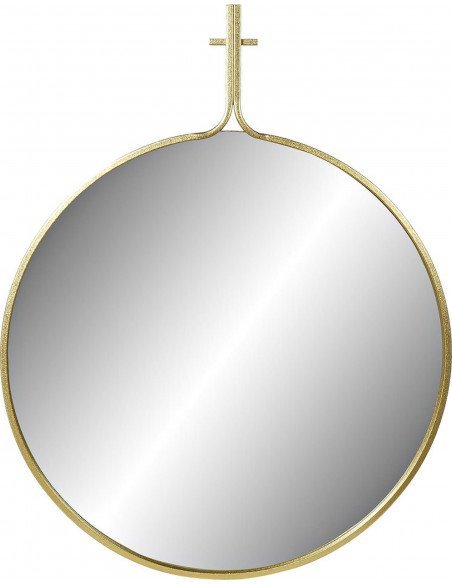 Miroir élégant doré