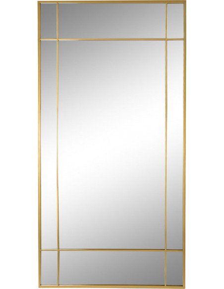 miroir doré design