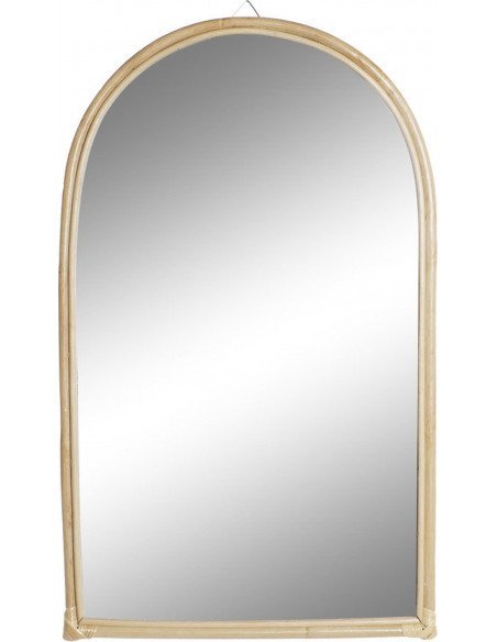 Miroir bambou déco