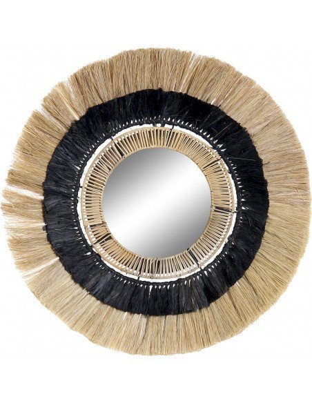 Miroir fibre naturel