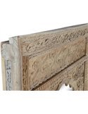 Miroir doré en bois sculpté Meti